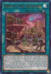 Primitive Planet Reichphobia - RA02-EN067 - Ultra Rare 1st Edition - Ingles