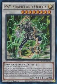PSY-Framelord Omega - RA02-EN028 - Ultra Rare 1st Edition - Ingles