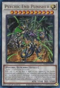 Psychic End Punisher - RA02-EN032 - Ultra Rare 1st Edition - Ingles
