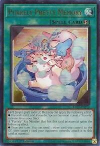 Purrely Pretty Memory - RA02-EN072 - Ultra Rare 1st Edition - Ingles