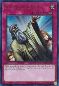 Solemn Judgment - RA02-EN075 - Ultra Rare 1st Edition - Ingles