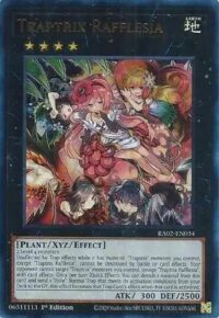 Traptrix Rafflesia - RA02-EN034 - Ultra Rare 1st Edition - Ingles