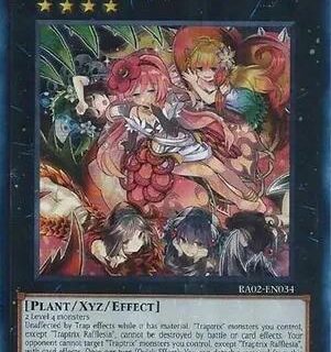 Traptrix Rafflesia - RA02-EN034 - Ultra Rare 1st Edition - Ingles