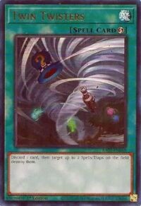Twin Twisters - RA02-EN060 - Ultra Rare 1st Edition - Ingles