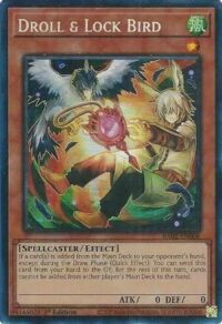 Droll & Lock Bird (Alternate Art) - RA02-EN006 - Collector's Rare 1st Edition - Ingles