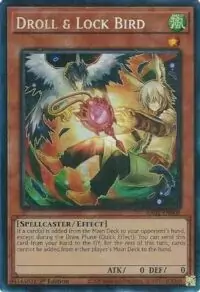 Droll & Lock Bird (Alternate Art) - RA02-EN006 - Collector's Rare 1st Edition - Ingles