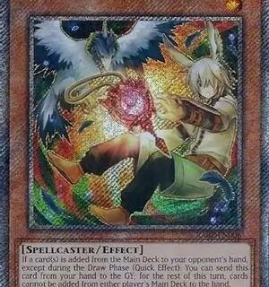 Droll & Lock Bird (Alternate Art) - RA02-EN006 - Platinum Secret Rare 1st Edition - Ingles