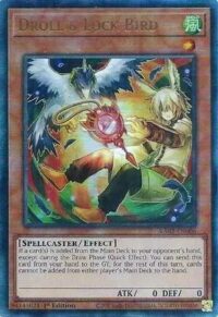 Droll & Lock Bird (Alternate Art) - RA02-EN006 - Ultimate Rare 1st Edition - Ingles