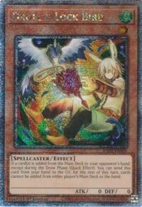 Droll & Lock Bird (Alternate Art) - RA02-EN006 - Quarter Century Rare 1st Edition - Español