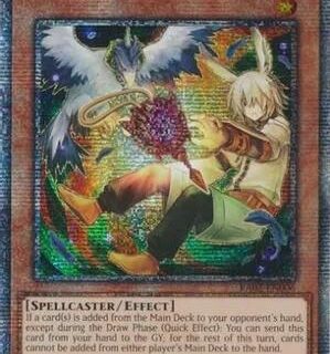 Droll & Lock Bird (Alternate Art) - RA02-EN006 - Quarter Century Rare 1st Edition - Español
