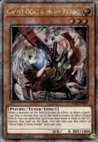 Ghost Ogre & Snow Rabbit (Alt Art) - RA02-EN009 - Quarter Century Rare 1st Edition - Ingles