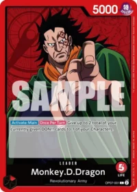 Monkey.D.Dragon OP07-001 - Leader