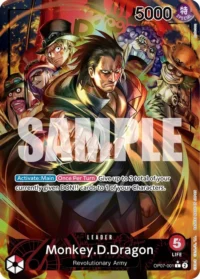 Monkey.D.Dragon OP07-001 (Parallel) - Leader
