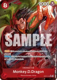 Monkey.D.Dragon OP07-015 (Parallel) - Super Rare