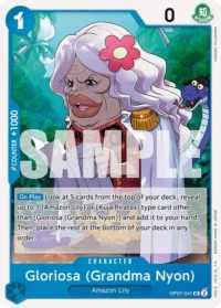 Gloriosa (Grandma Nyon) OP07-41 - Uncommon