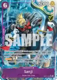 Sanji OP07 - 064 (Parallel) - Super Rare