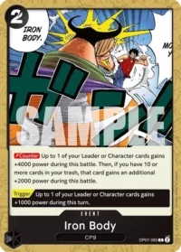 Iron Body OP07-095 - Common