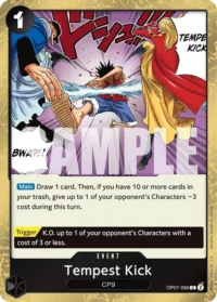 Tempest Kick OP07-096 - Rare