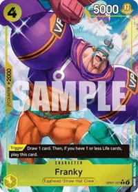 Franky OP07-107 (Parallel) - Rare