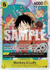 Monkey.D.Luffy OP07-109 - Super Rare