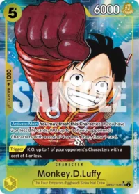 Monkey.D.Luffy OP07-109 (Parallel) - Super Rare