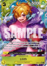 Lilith OP07 - 111 (Parallel) - Super Rare
