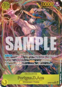 Portgas.D.Ace OP07-119 (Parallel)  - Secret Rare