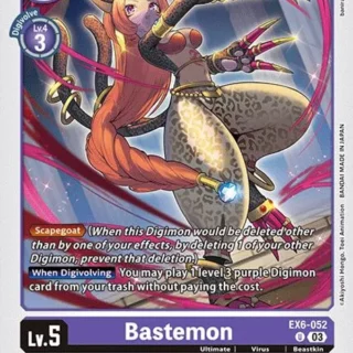 Bastemon - EX6-052 U