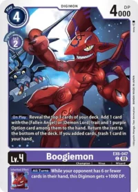 Boogiemon - EX6-047 C