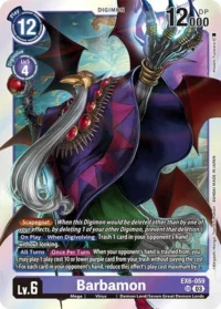 Barbamon - EX6-059 SR