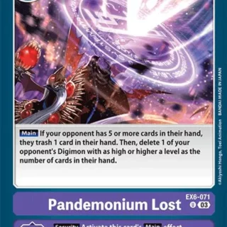 Pandemonium Lost - EX6-071 U