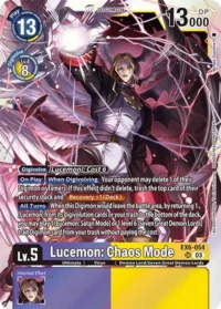 Lucemon: Chaos Mode - EX6-054 SR