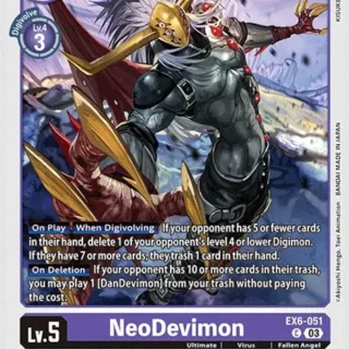 NeoDevimon - EX6-051 C