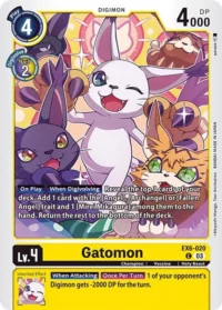 Gatomon - EX6-020 C
