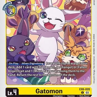 Gatomon - EX6-020 C