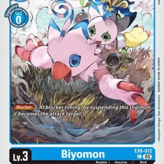 Biyomon - EX6-012 C