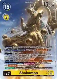 Shakamon (Alternate Art) - EX6-031 SR