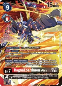RagnaLoardmon ACE (Alternate Art) - EX6-011 SR