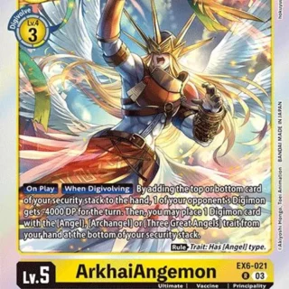 ArkhaiAngemon - EX6-021 R