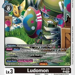Ludomon - EX6-038 U