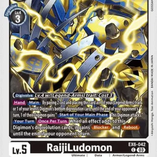 RaijiLudomon - EX6-042 C