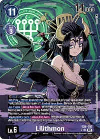 Lilithmon (Alternate Art) - EX6-057 SR