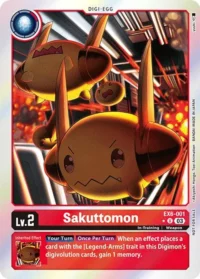 Sakuttomon (Box Promotion Pack: Infernal Ascension) - EX6-001 U