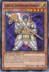 Garoth Lightsworn Warrior - SDLI-EN009 - Common Unlimited - Inglés