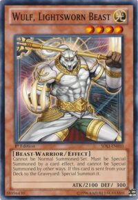 Wulf Lightsworn Beast - SDLI-EN010 - Common Unlimited - Inglés