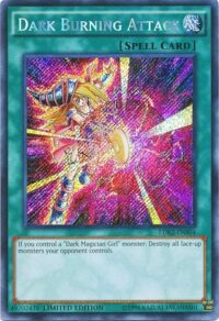 Dark Burning Attack - LDK2-ENS04 - Secret Rare Limited Edition - Inglés