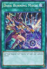 Dark Burning Magic - LDK2-ENS05 - Secret Rare Limited Edition - Inglés