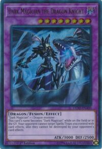 Dark Magician the Dragon Knight - LEDD-ENA00 - Ultra Rare 1st Edition - Inglés
