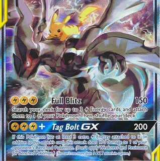 Pikachu & Zekrom GX - SM168 - Alternate Art Promo - Español
