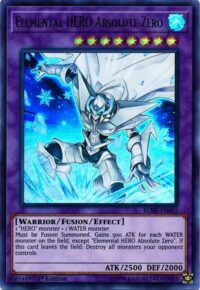 Elemental HERO Absolute Zero - BLHR-EN065 - Ultra Rare 1st Edition - Inglés